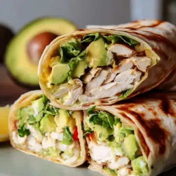 Chicken Avocado Wraps