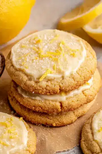 Lemon Cheesecake Cookies