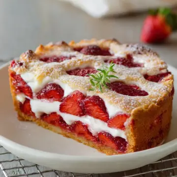 Fresh Strawberry Cake