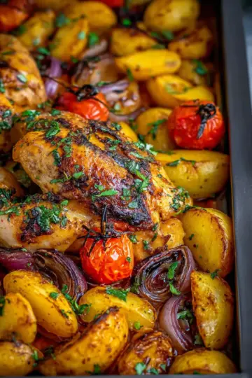 Turkish Chicken and Potatoes